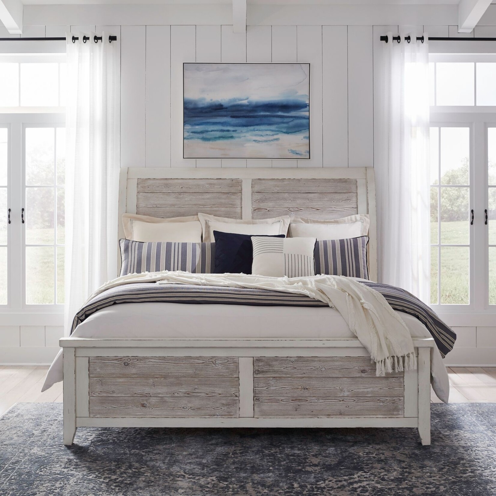 Liberty Furniture Backroads Queen Sleigh Bed