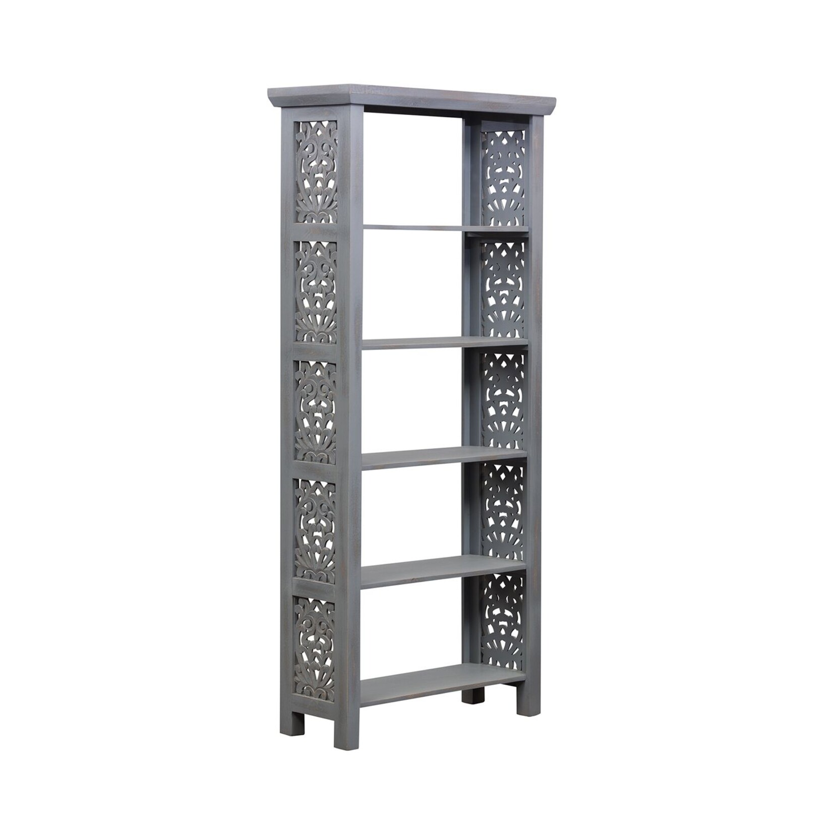 Liberty Furniture Trellis Lane Accent Bookcase- Grey