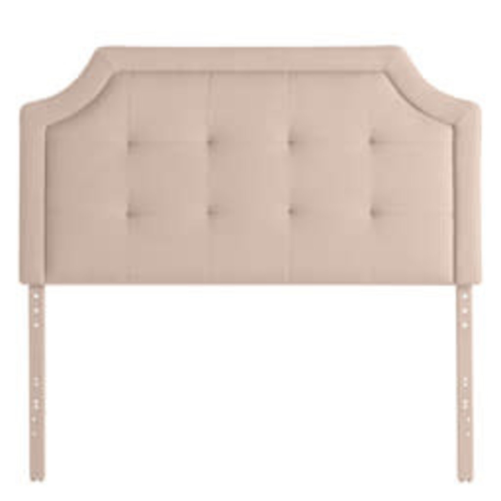 Malouf Carlisle Upholstered Headboard Oat Queen