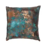 Classic Home Onara Teal/Antique Bronze 22x22 Pillow V310033
