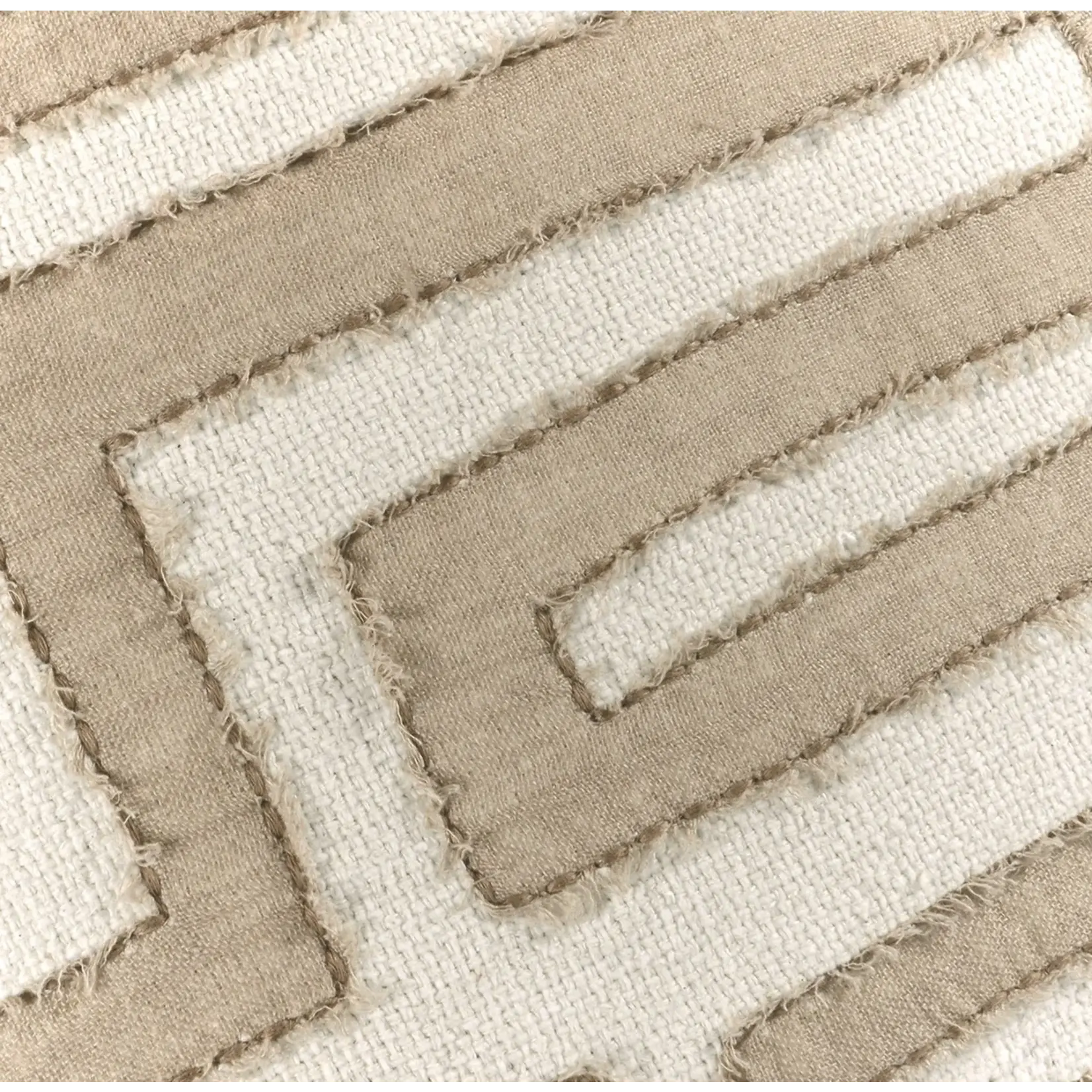 Classic Home Mateo Natural Ivory 22x22 Pillow V240040