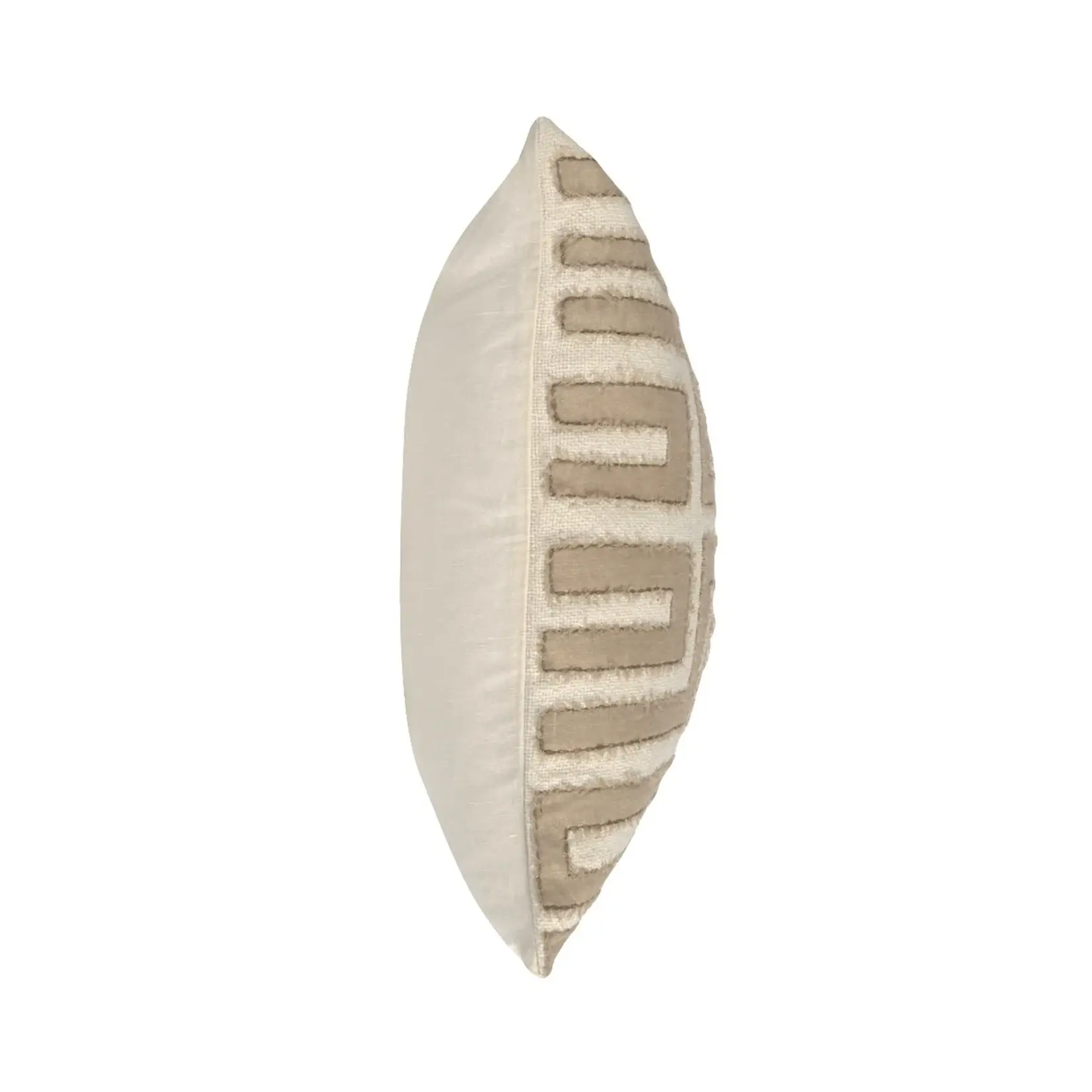 Classic Home Mateo Natural Ivory 22x22 Pillow V240040