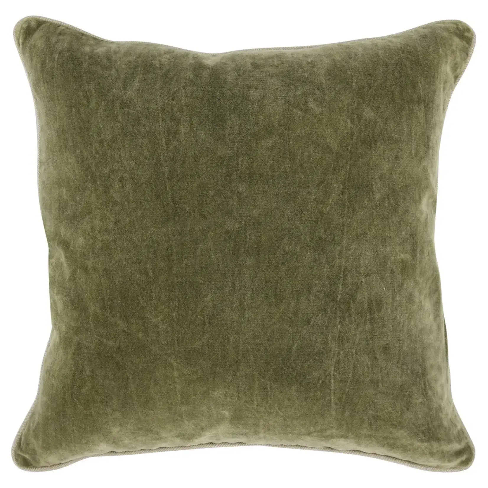 Classic Home Heirloom Velvet Moss 22x22 Pillow V240086