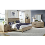 American Woodcrafters Arlington Queen Panel Bed