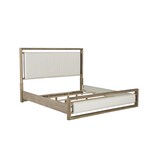 American Woodcrafters Arlington King Upholstered Bed