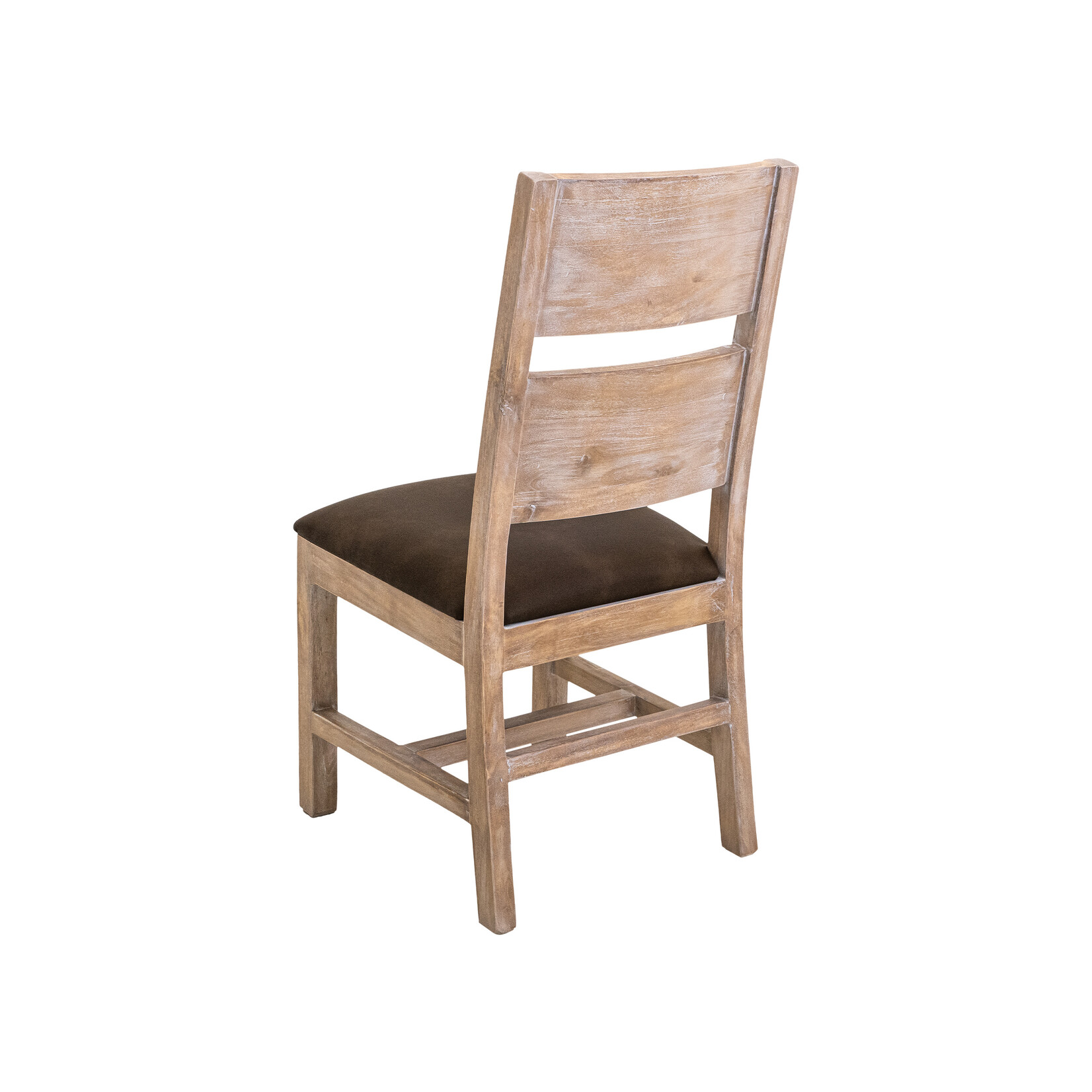IFD White Teak Dining Table w/6 Chairs