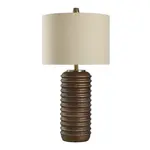 Stylecraft BRONZE OAK | Transitional Table Lamp