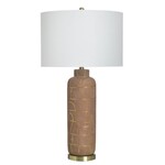 Stylecraft KONYA GOLD | Ceramic & Metal Table Lamp