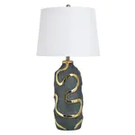 Stylecraft IZMIR GOLD | Ceramic Table Lamp