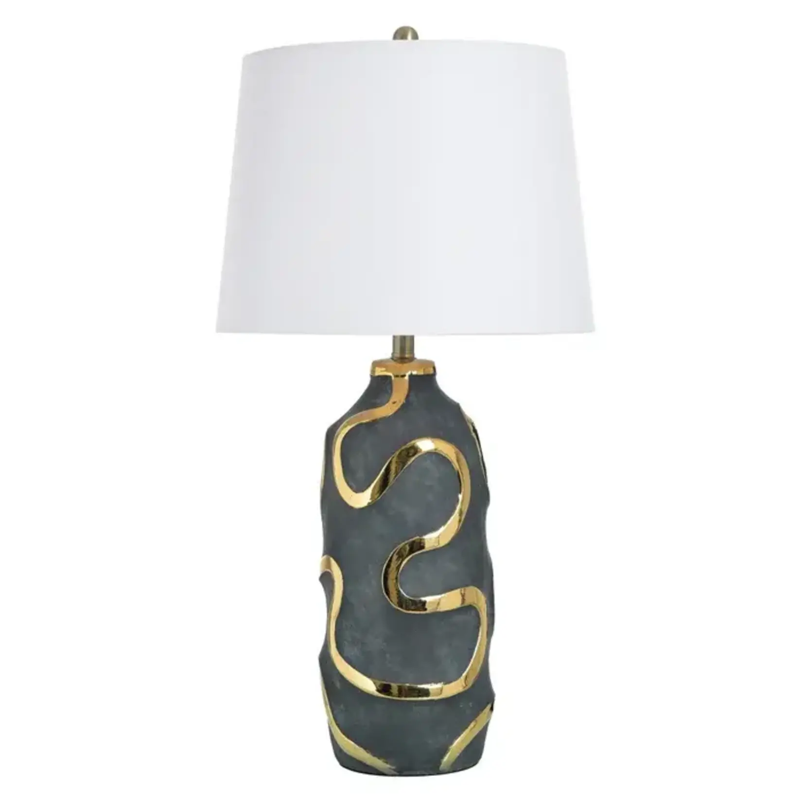 Stylecraft IZMIR GOLD | Ceramic Table Lamp