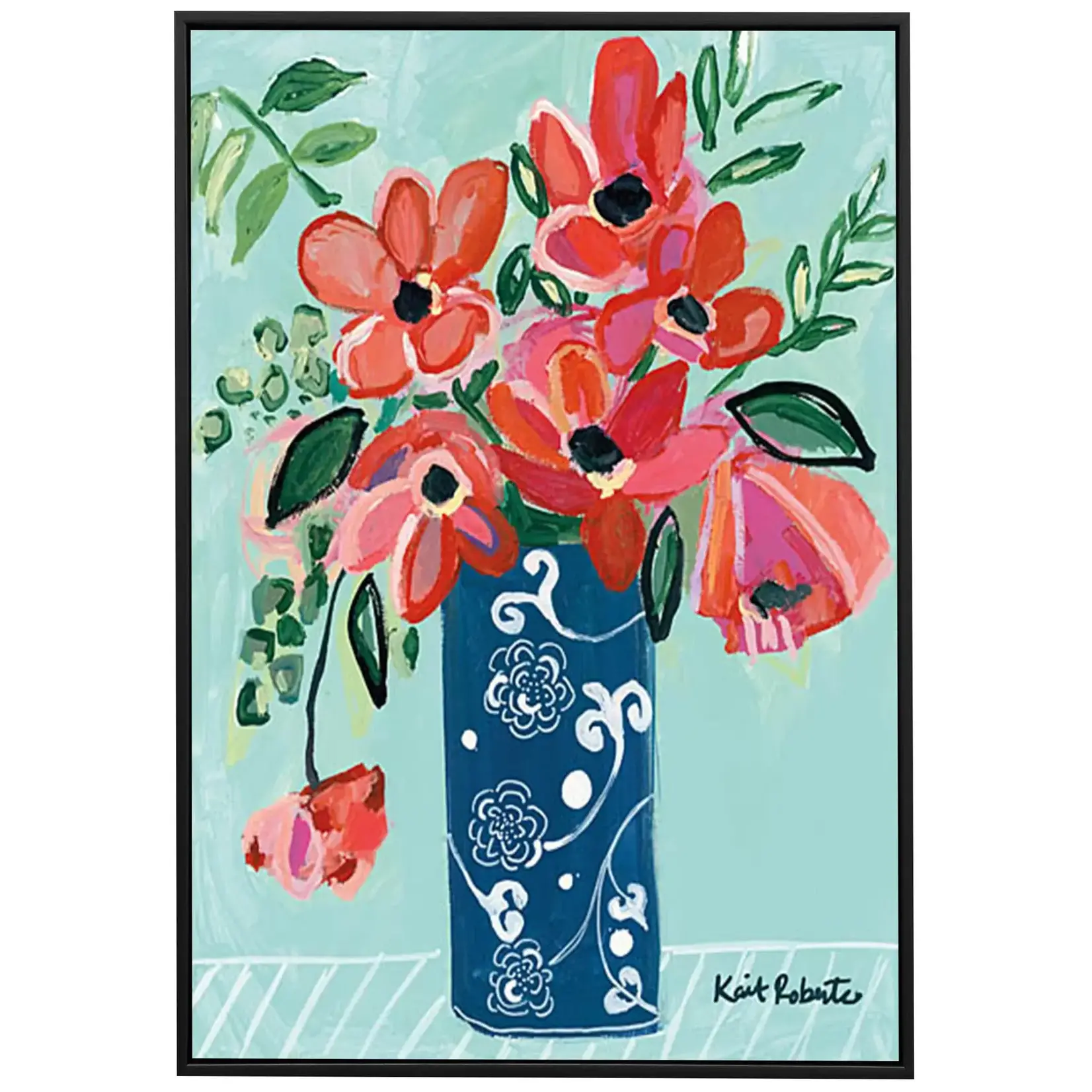 Stylecraft IN A BLUE MOON | Framed Canvas