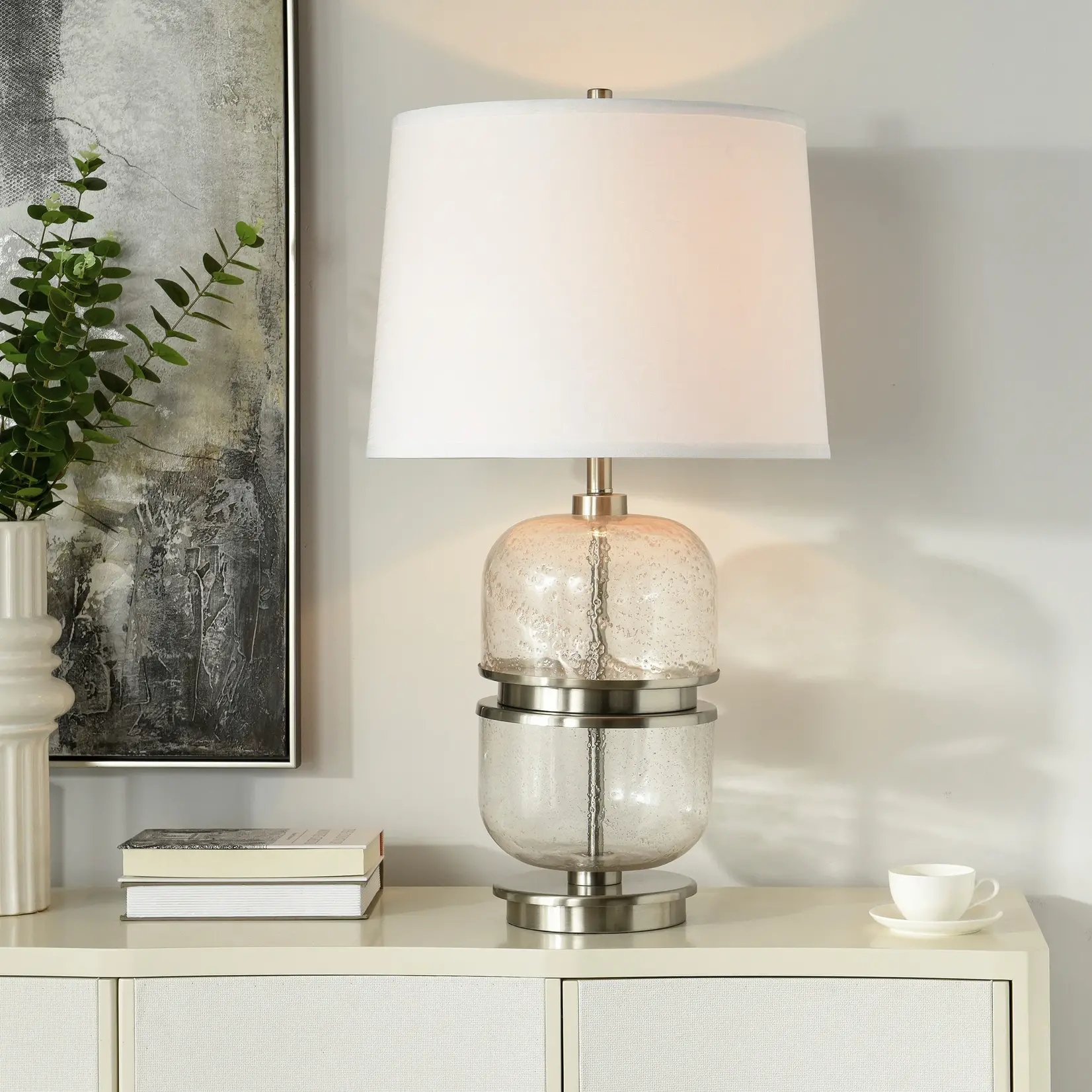 Stylecraft CLEAR ASH TABLE LAMP L333469