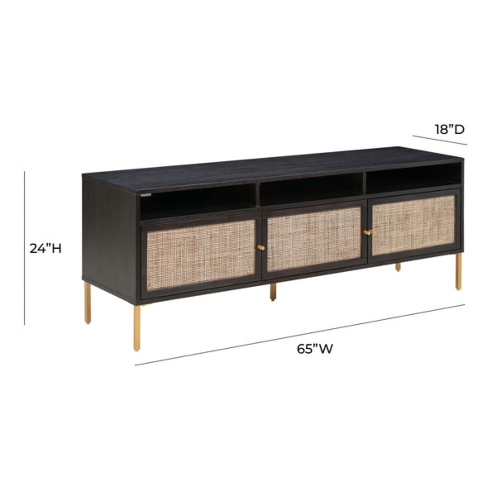 TOV Sierra Noir Media Console