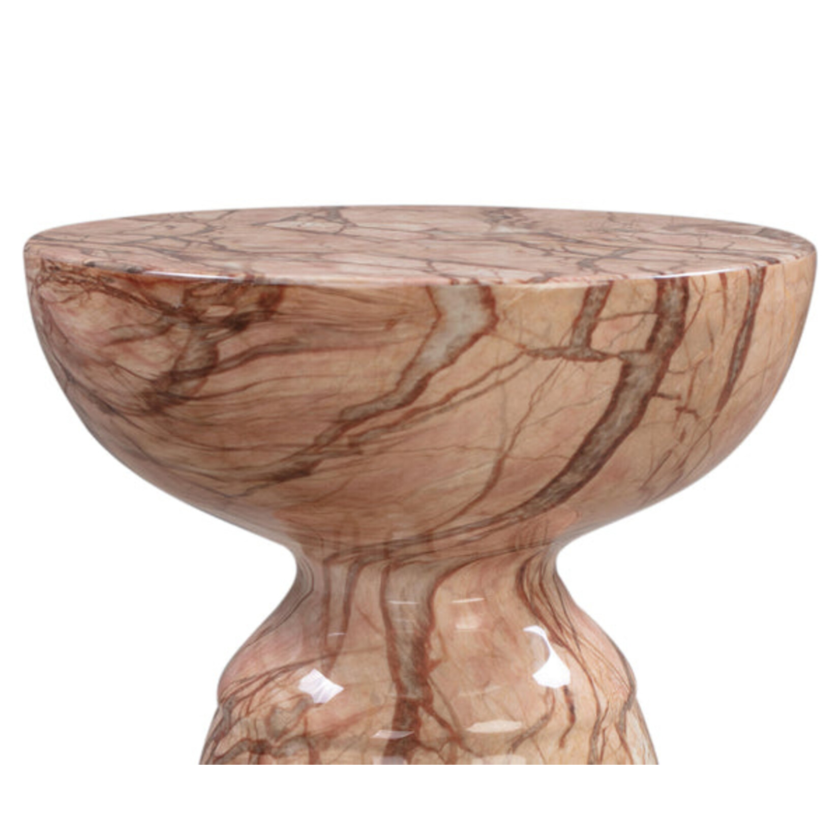TOV Rue Sunset Marble Side Table