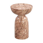 TOV Rue Sunset Marble Side Table