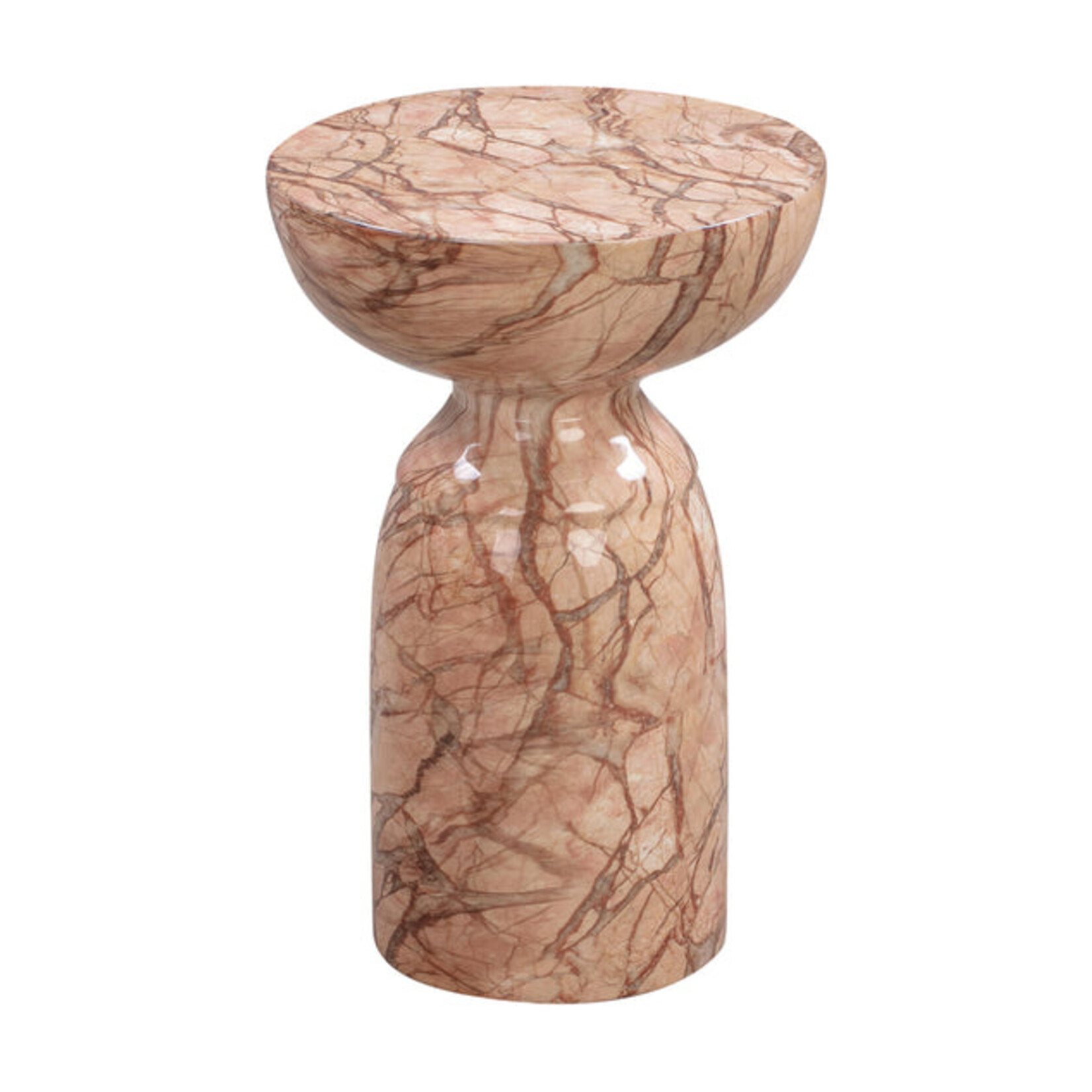 TOV Rue Sunset Marble Side Table
