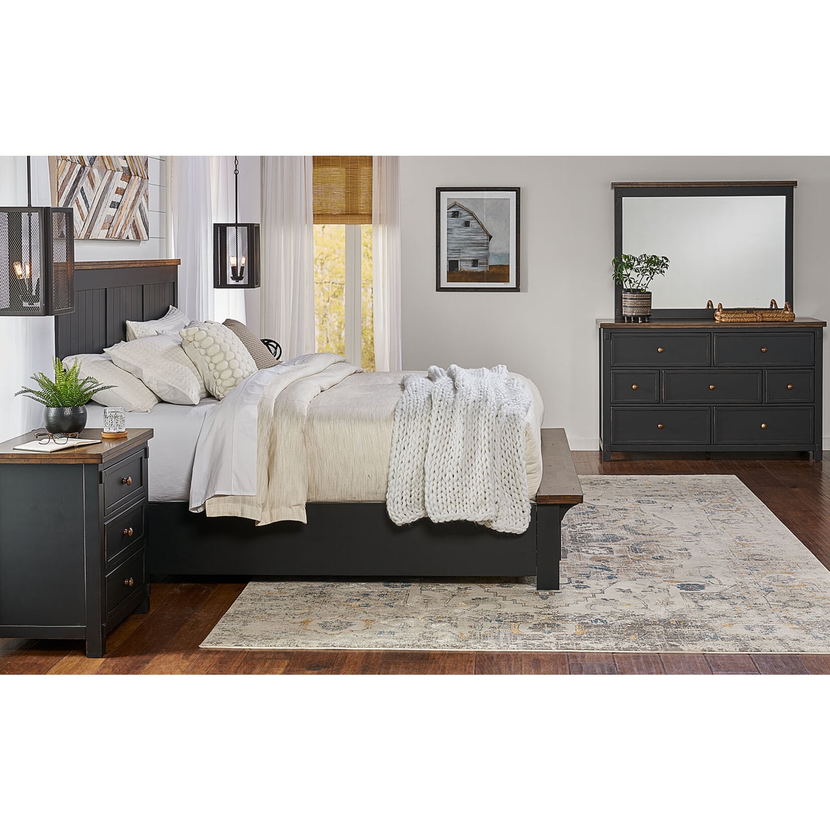 A-America Stormy Ridge King Storage Bed (N5H)