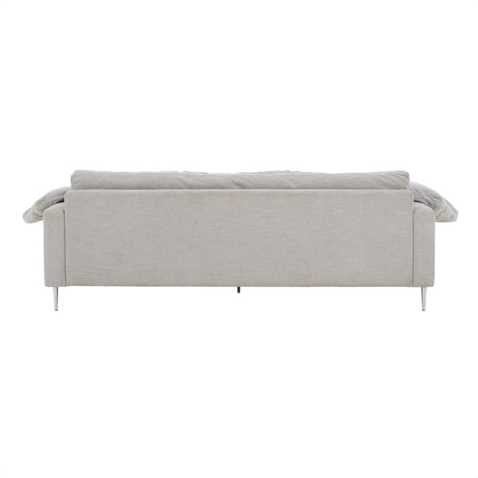 TOV Vari 90" Textured Velvet Lounge Sofa