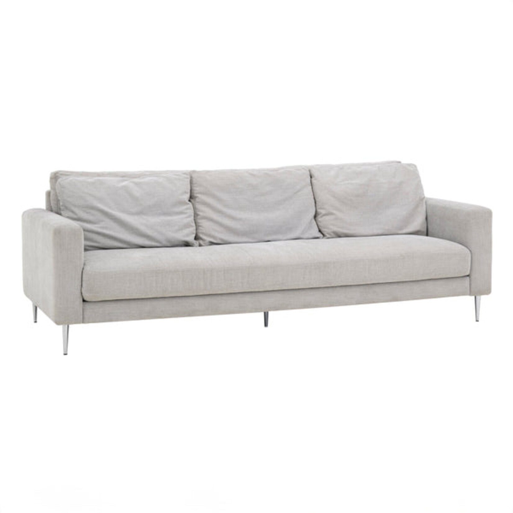 TOV Vari 90" Textured Velvet Lounge Sofa