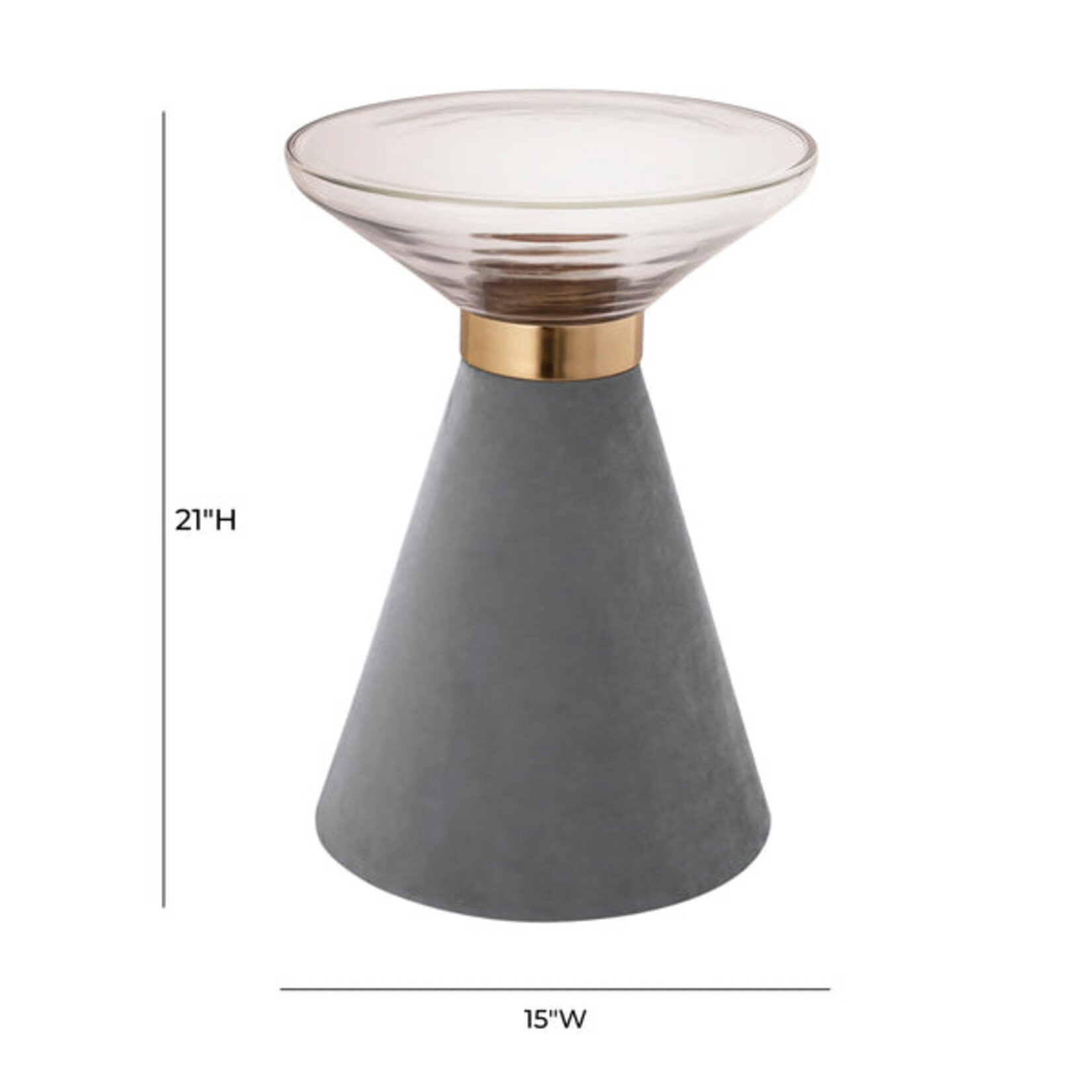 TOV Aurora Side Table