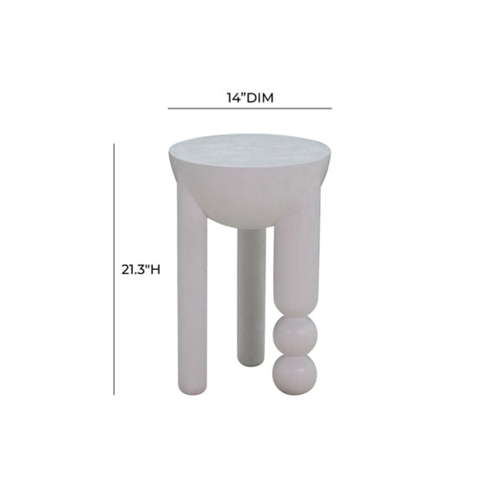 TOV Morse Wooden Accent Table