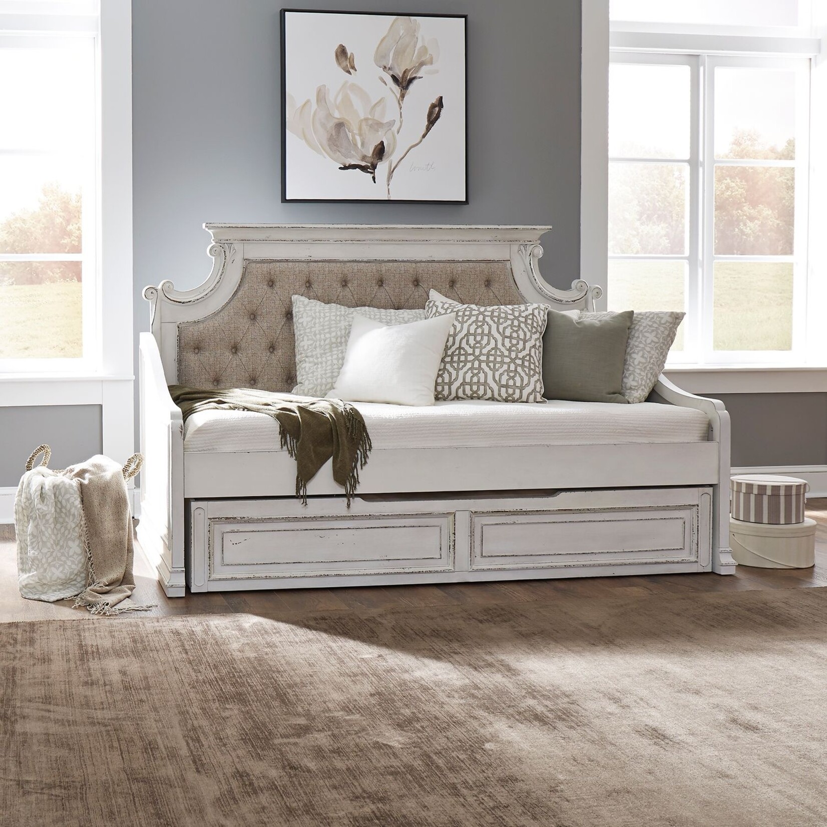 Liberty Furniture Magnolia Manor Daybed with Trundle
