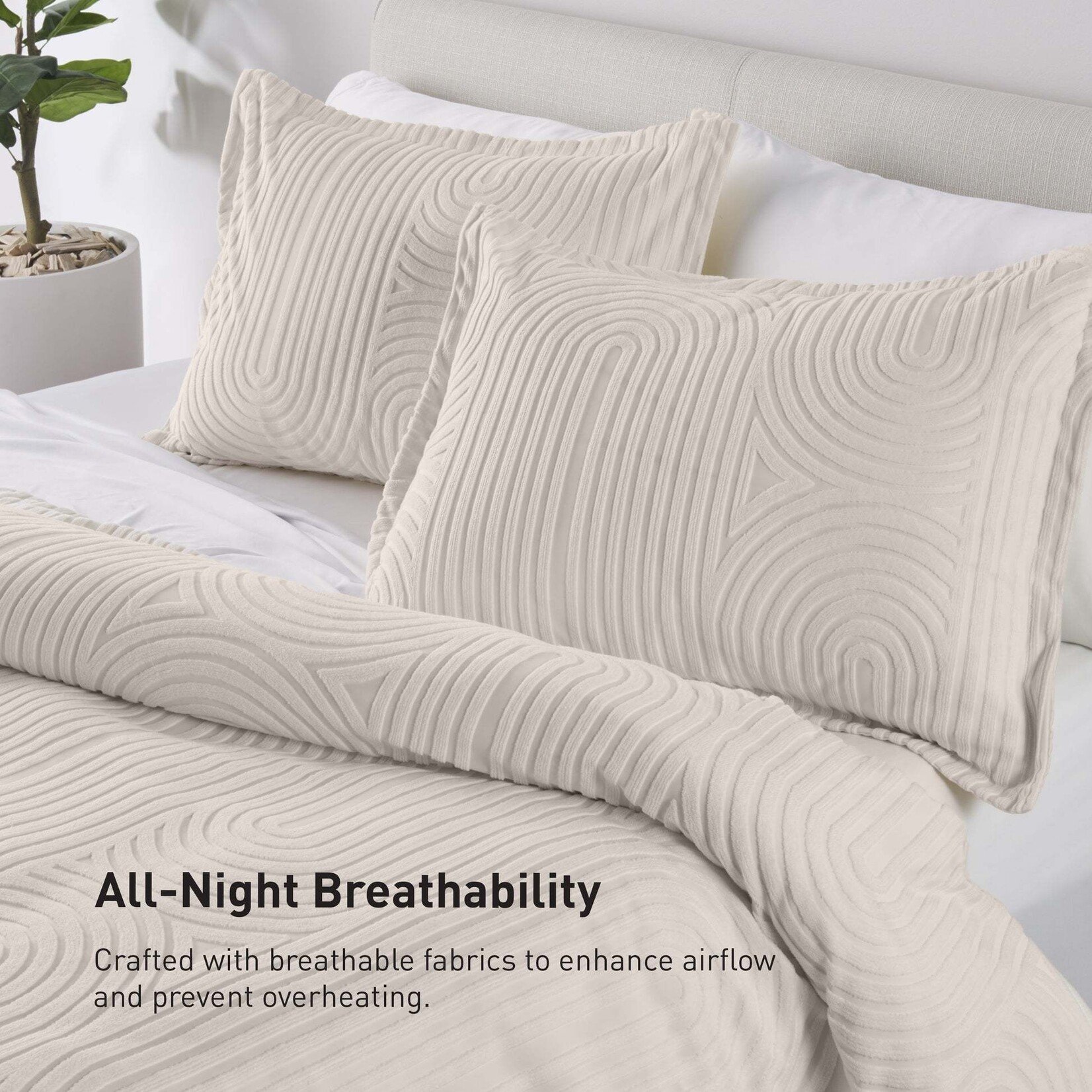 Performance Duvet and Sham Set Racetrack