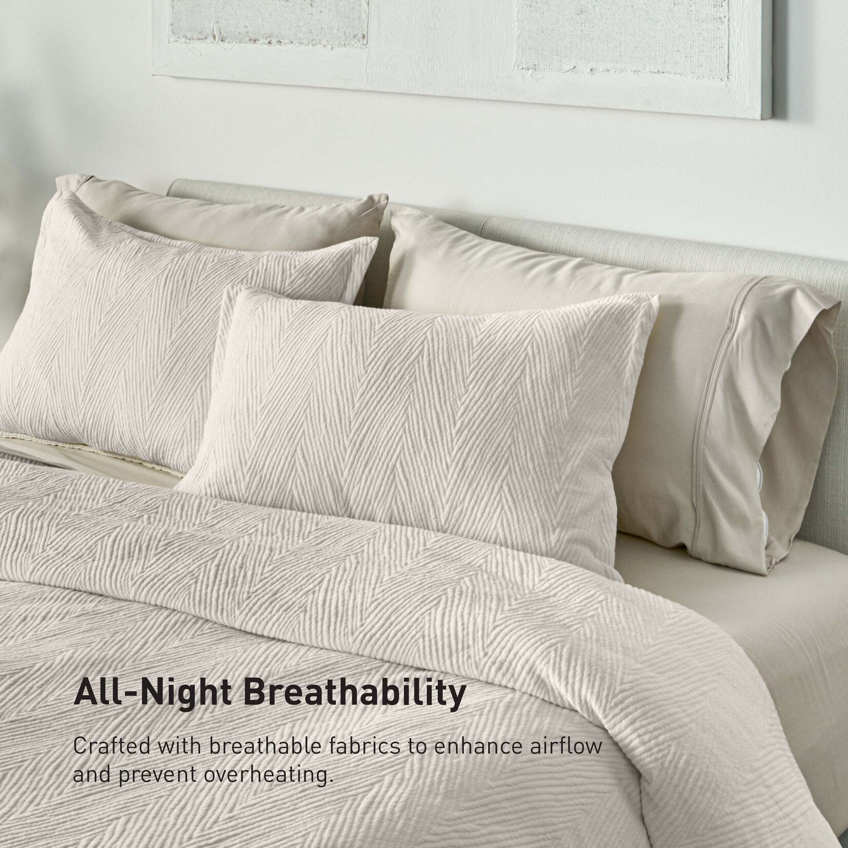 Bedgear Performance Duvet and Sham Set Arrowhead