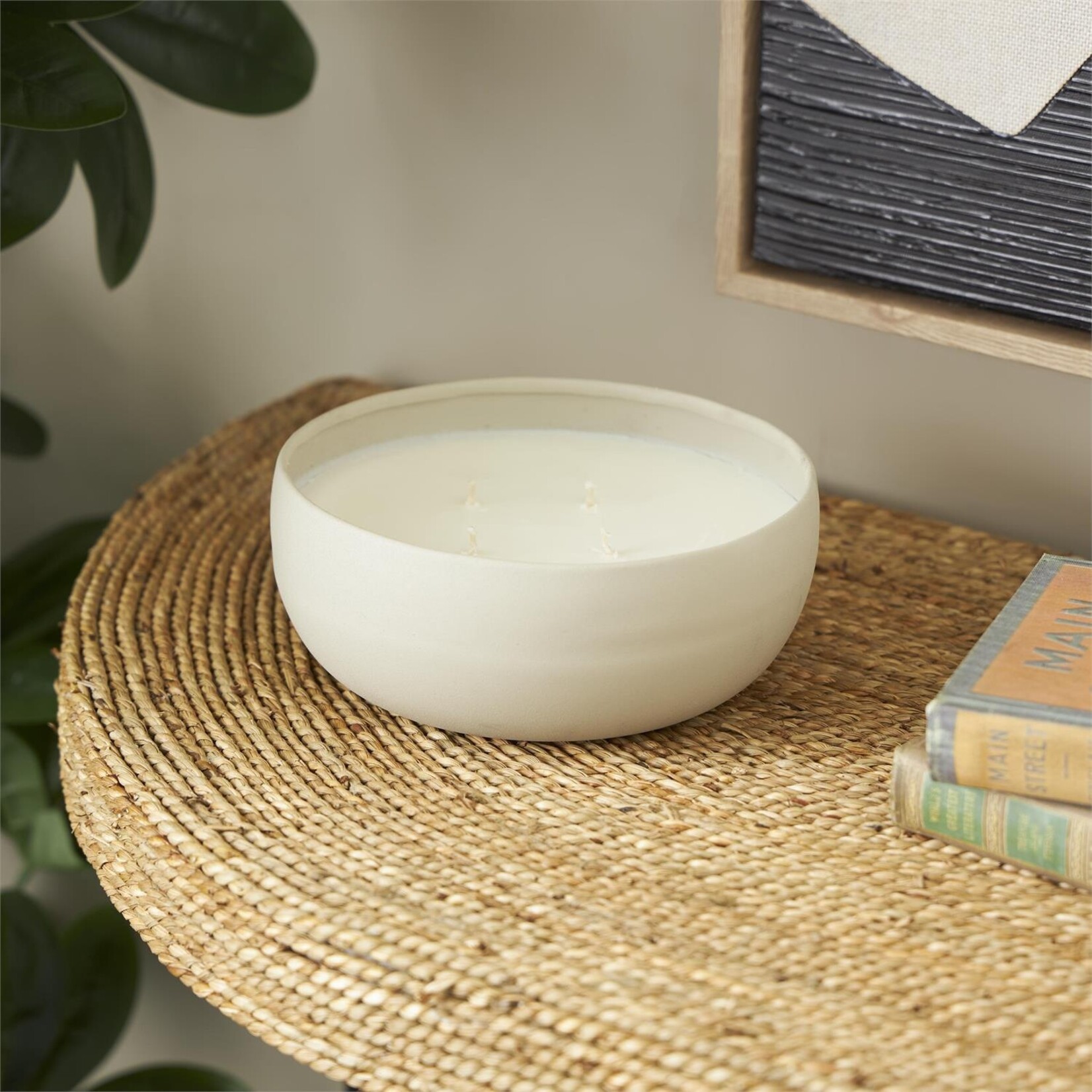 Deco Marche Tangerine Splash 4 Wick Decorative Candle (FW)