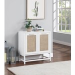 Deco Marche Heritage White Wooden 2 Door Room Cabinet