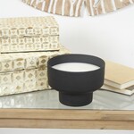 Deco Marche Black Metal Campfire Scented Candle