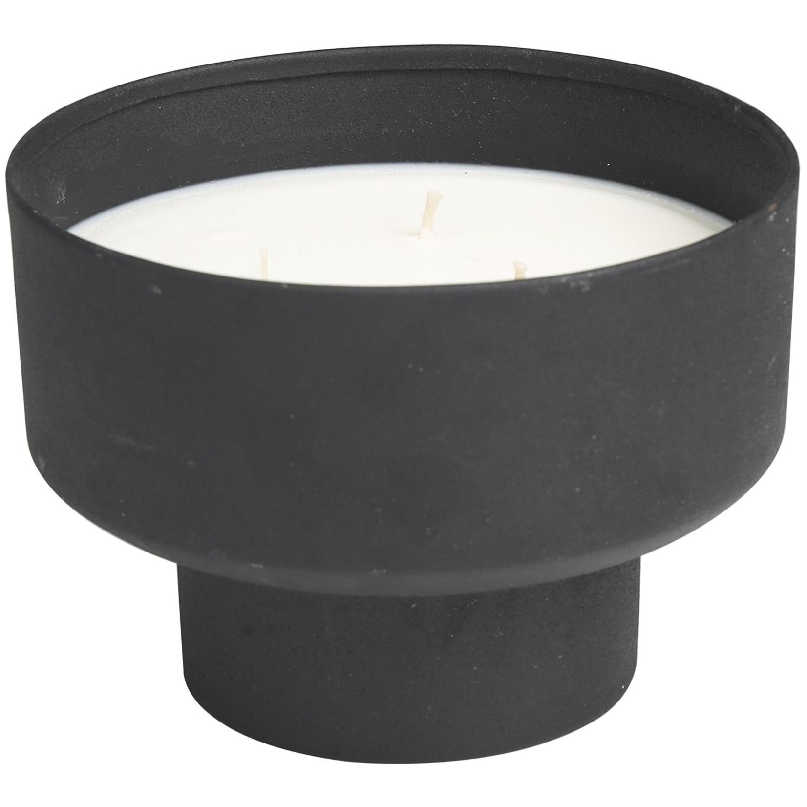 Deco Marche Black Metal Campfire Scented Candle