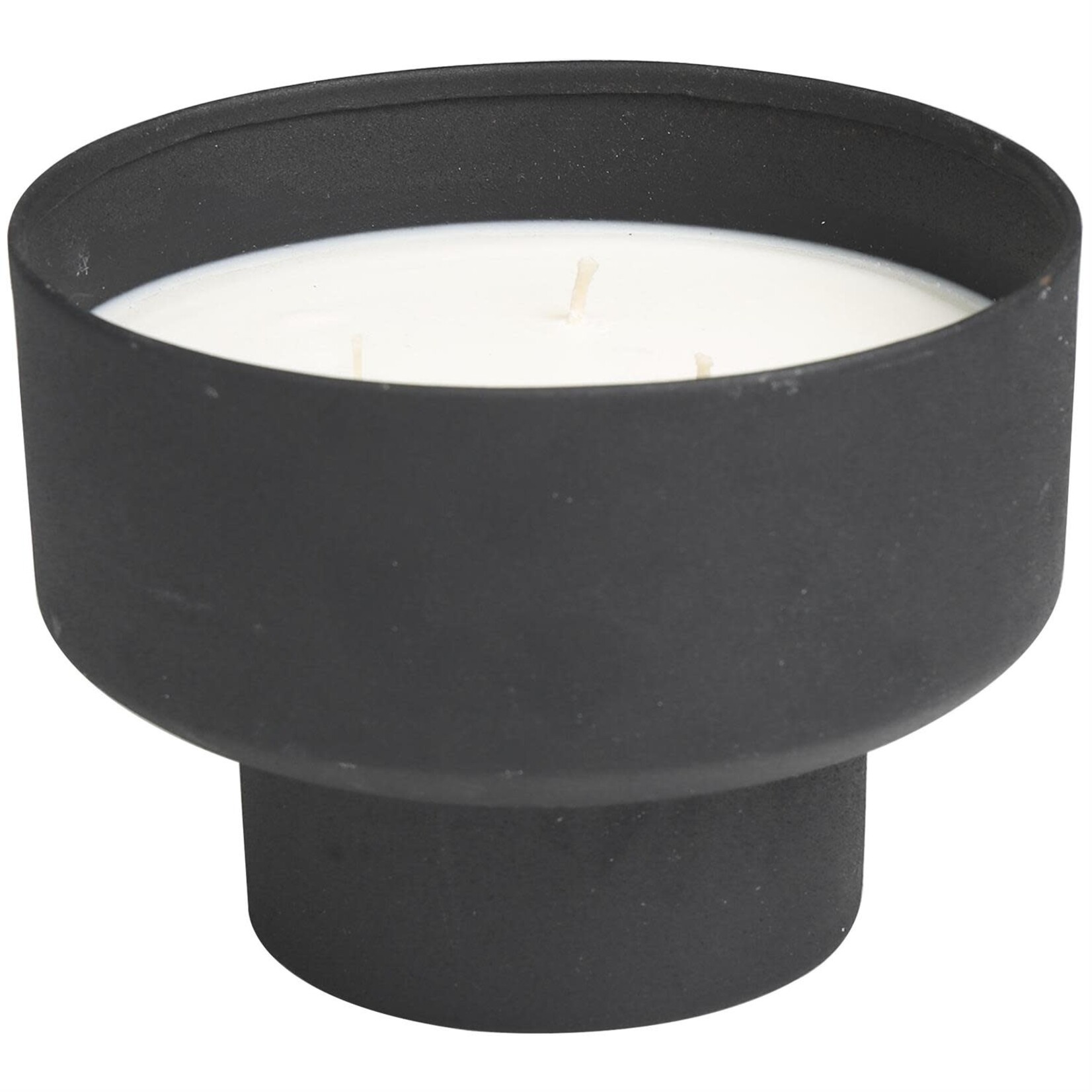 Deco Marche Black Metal Campfire Scented Candle
