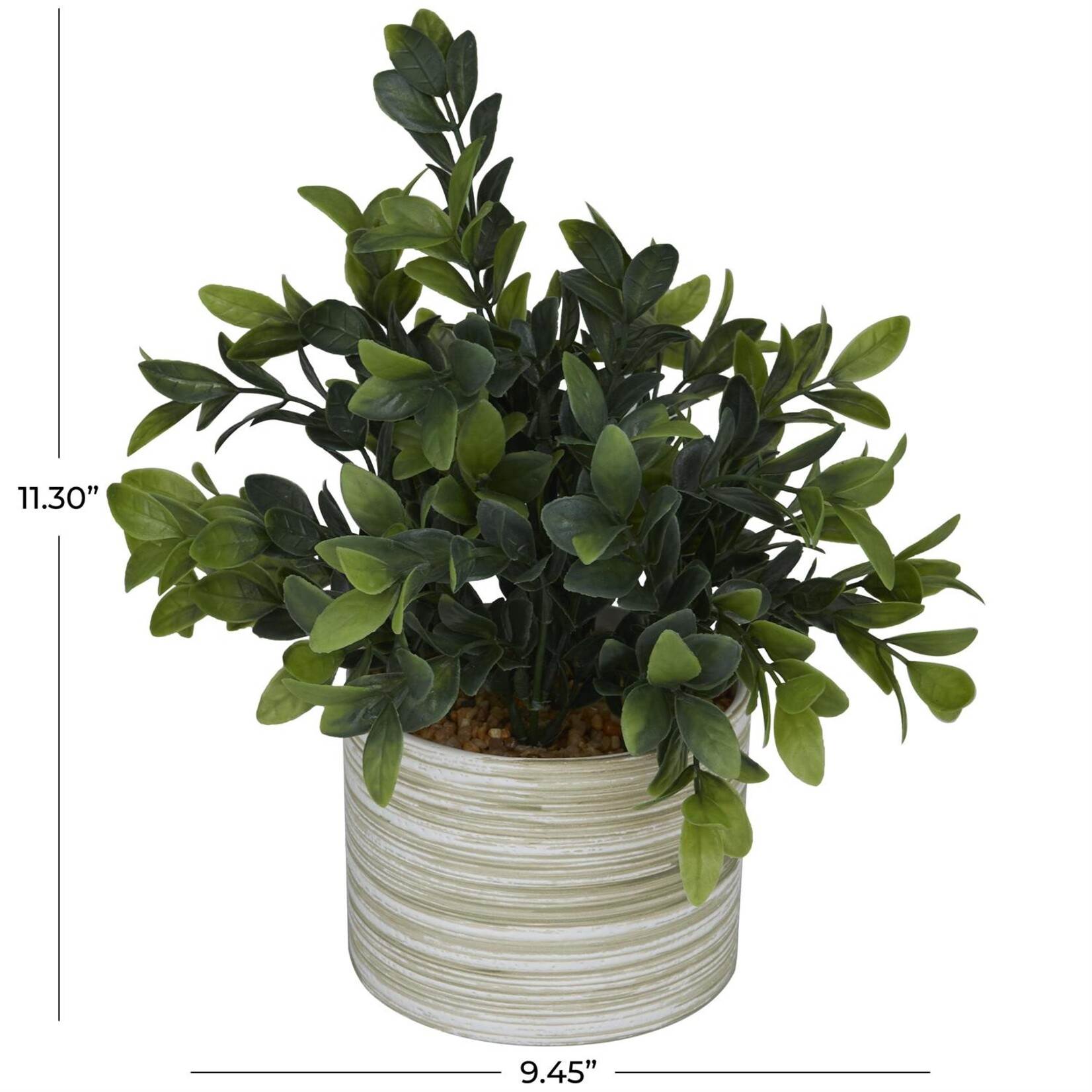 Deco Marche Green Faux Foliage Eucalyptus Plant