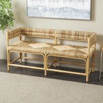 Deco Marche Bannana Leaf Accent Bench