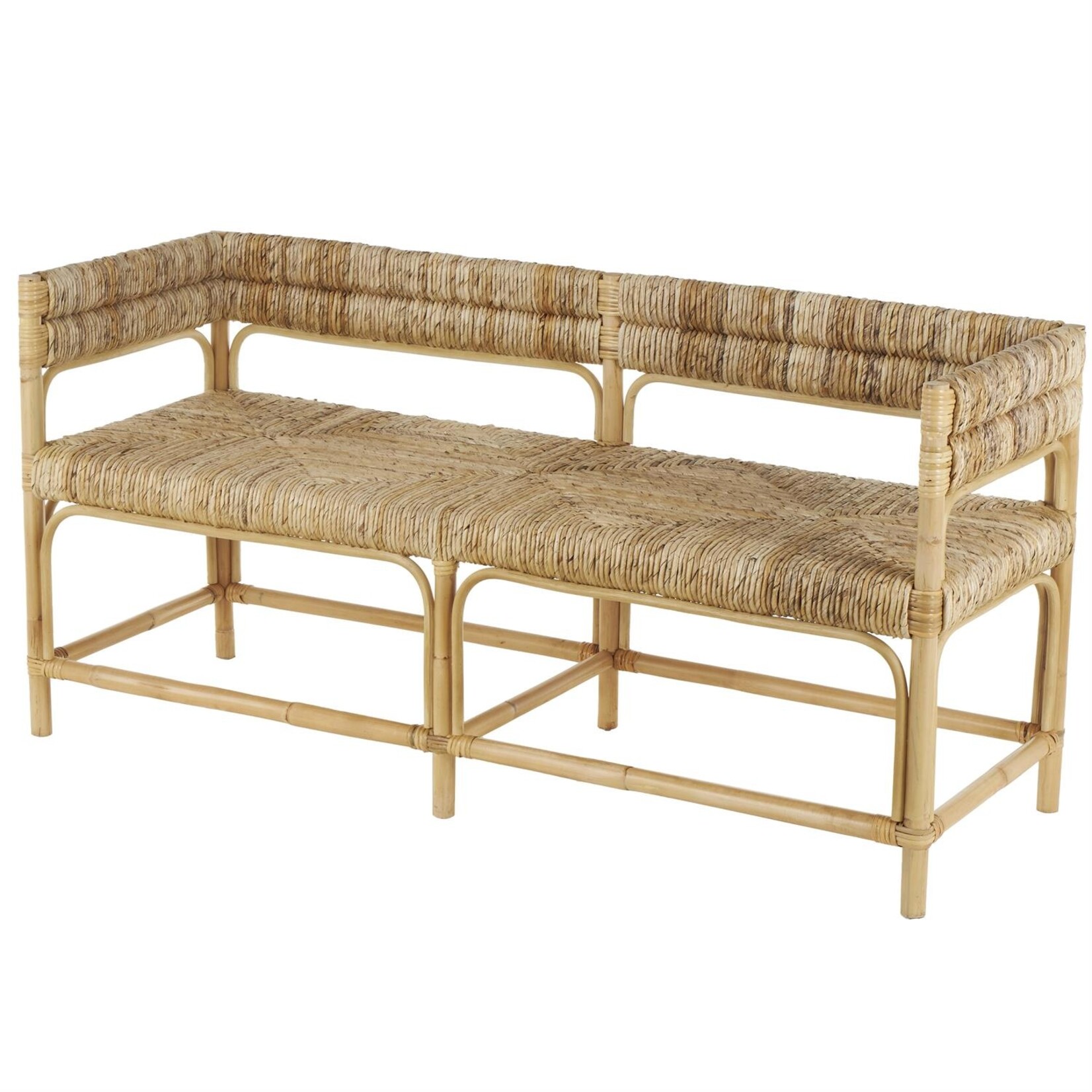 Deco Marche Bannana Leaf Accent Bench