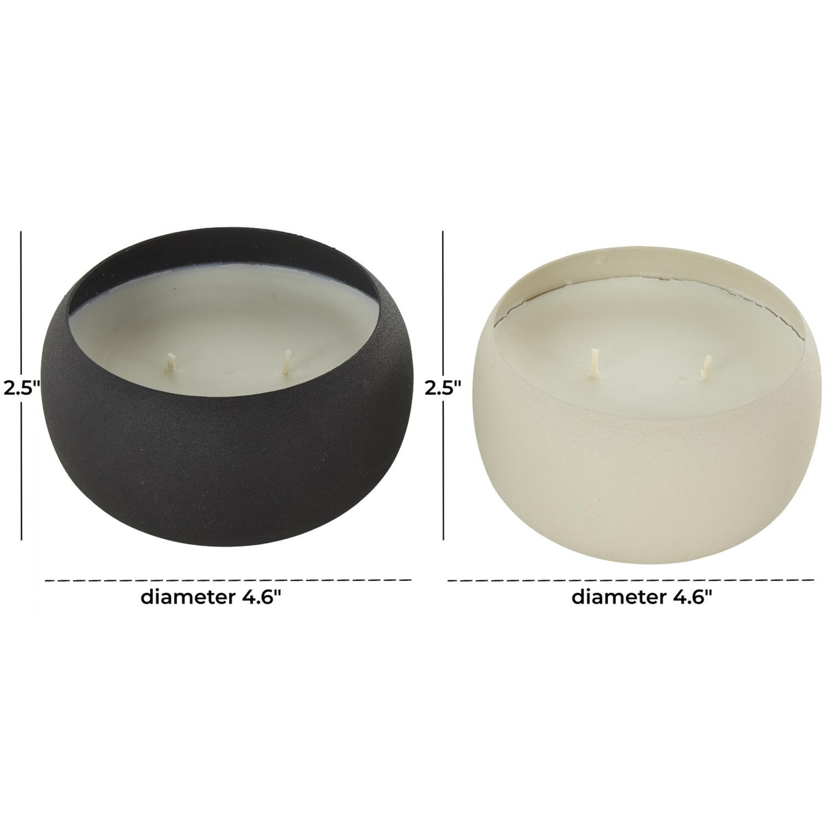 Deco Marche Scented Wax Candle Set of 2 (FW)