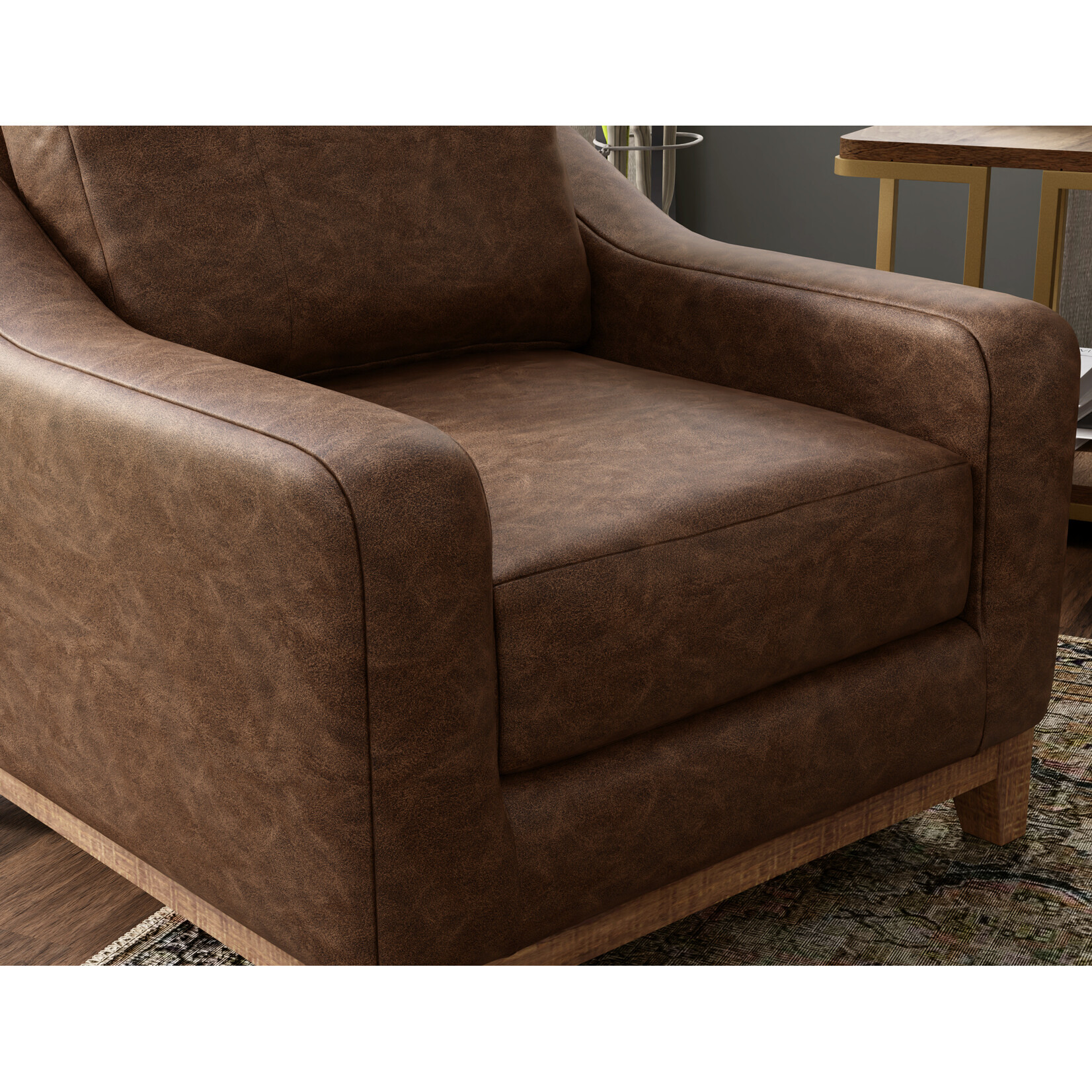 IFD Olivo Chair  Brown