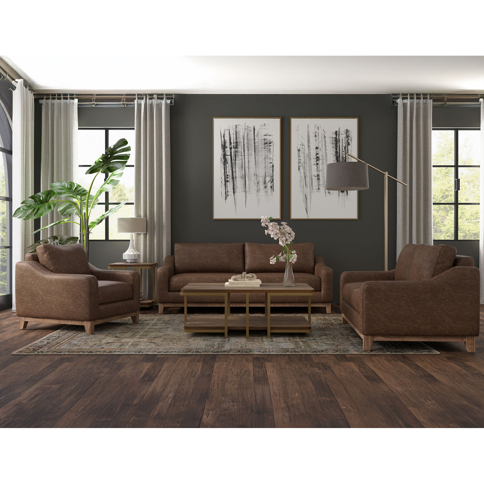 IFD Olivo Chair  Brown