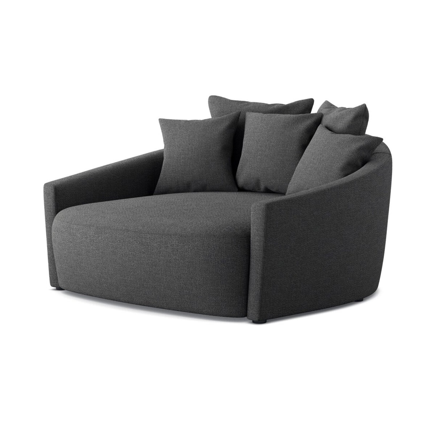 Four Hands Chloe Media Lounger Gibson Smoke