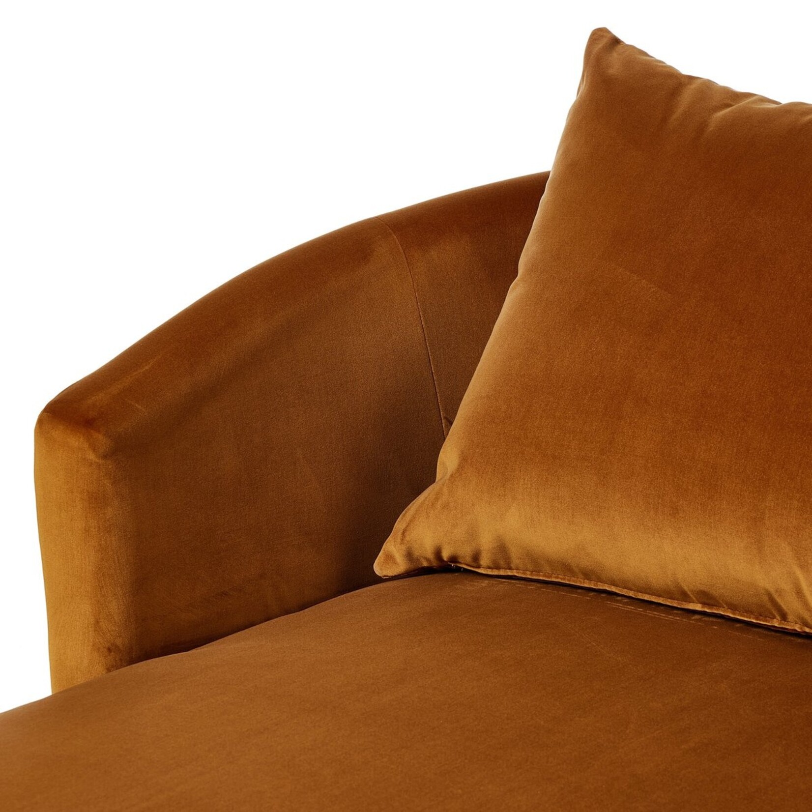 Four Hands Farrah Chaise Lounge Ingram Ochre