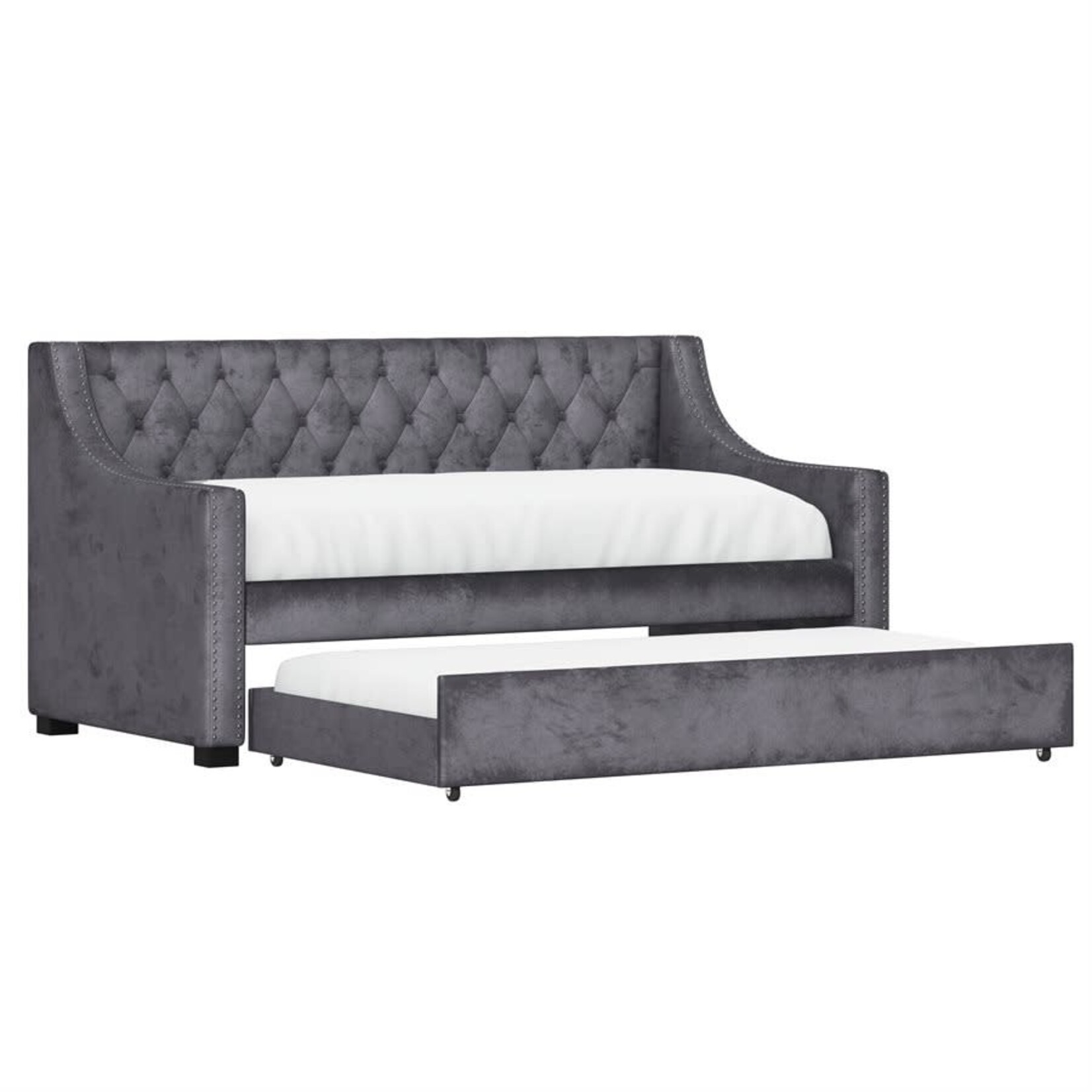Cynthia Daybed w/Trundle Charcoal (M4M)