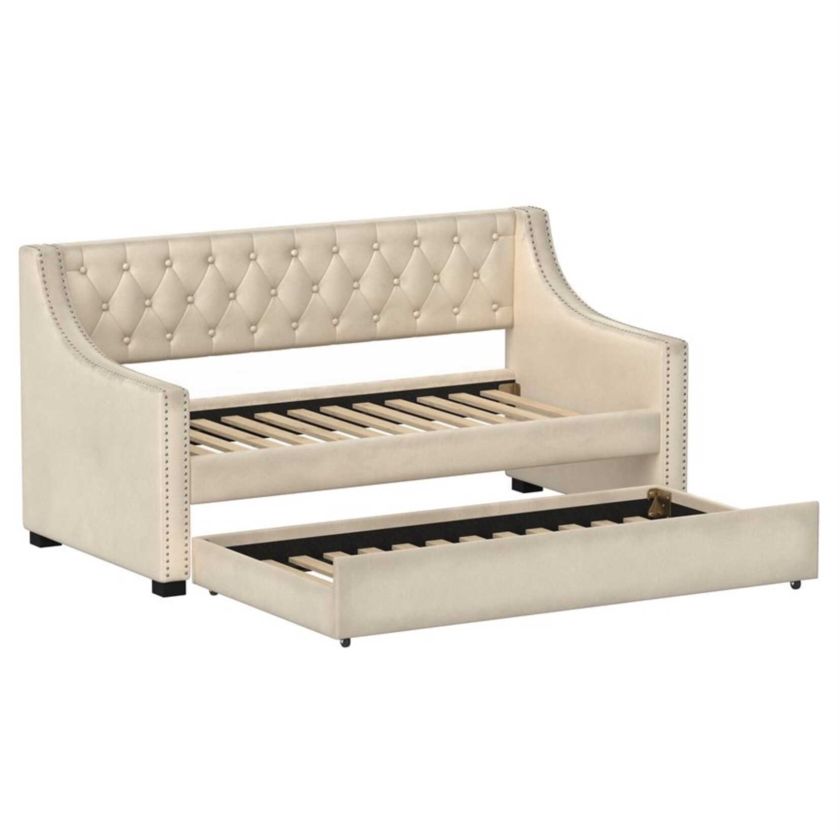 Cynthia Daybed w/Trundle Champagne