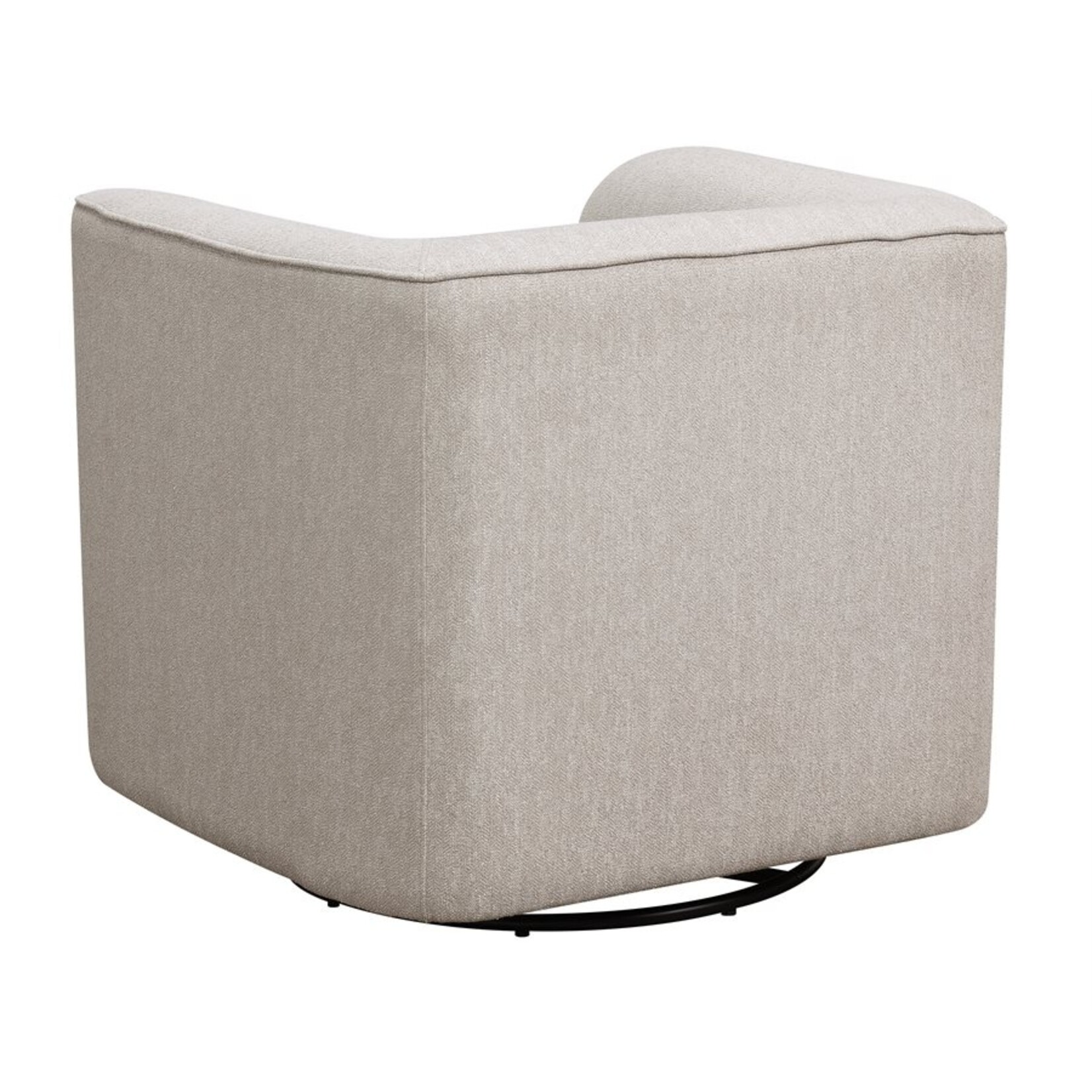Whirlaway Swivel Accent Chair Beige