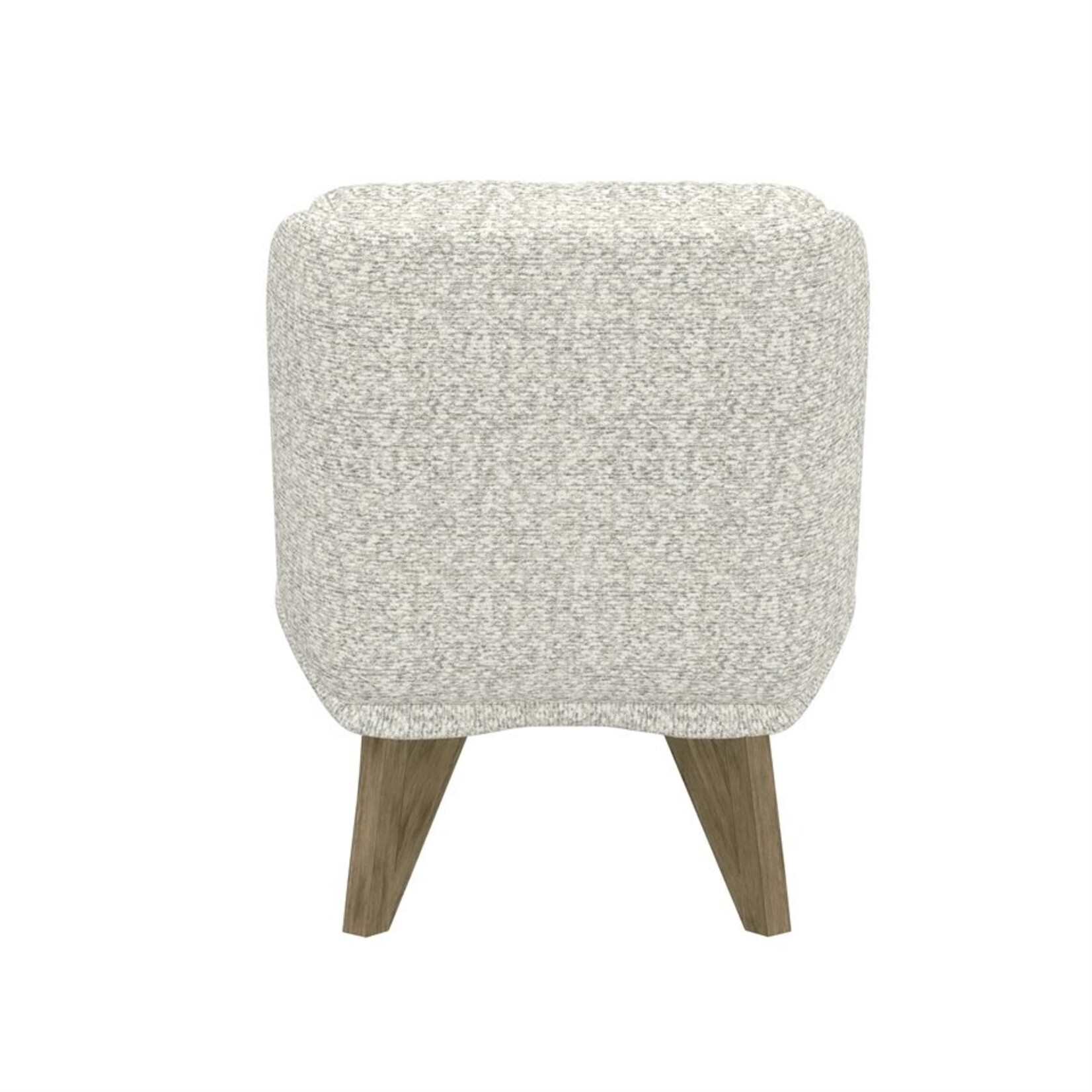 Emerson Armless Accent Chair White
