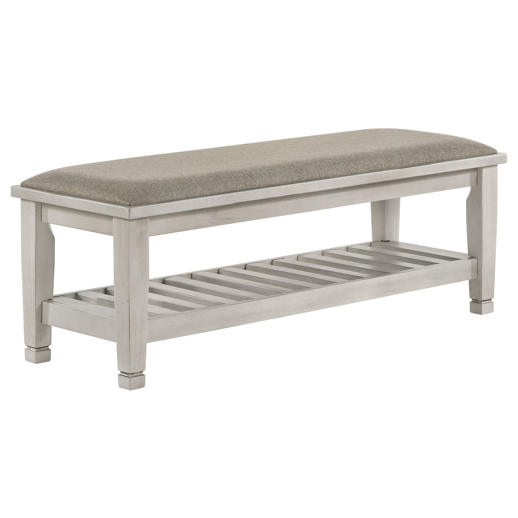 Coaster Furniture Bench Distressed White