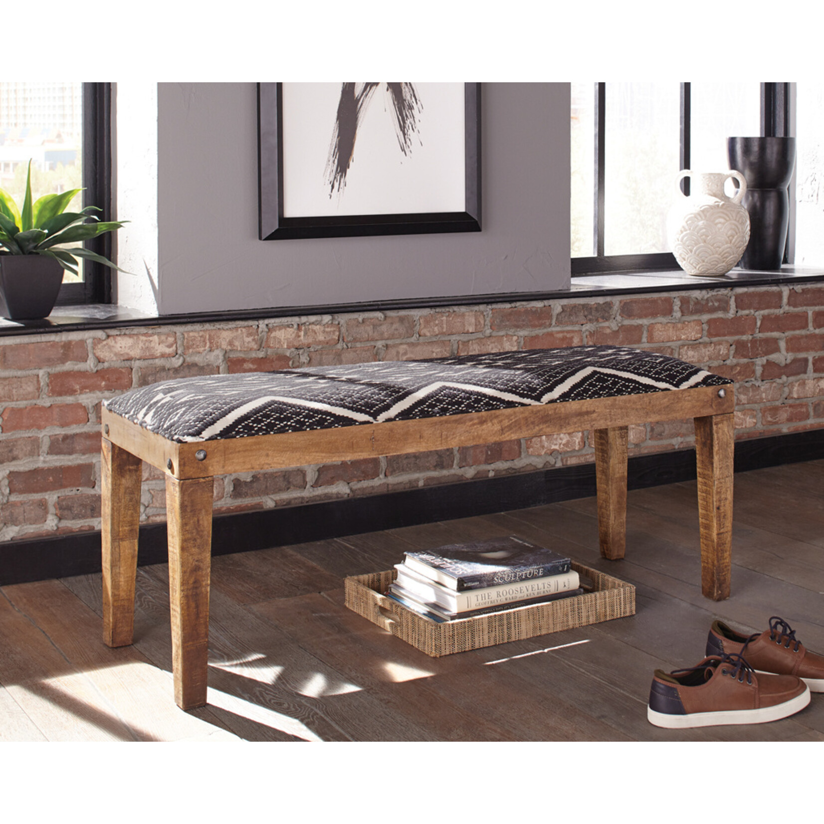 Coaster Furniture Bench Rustic Brown