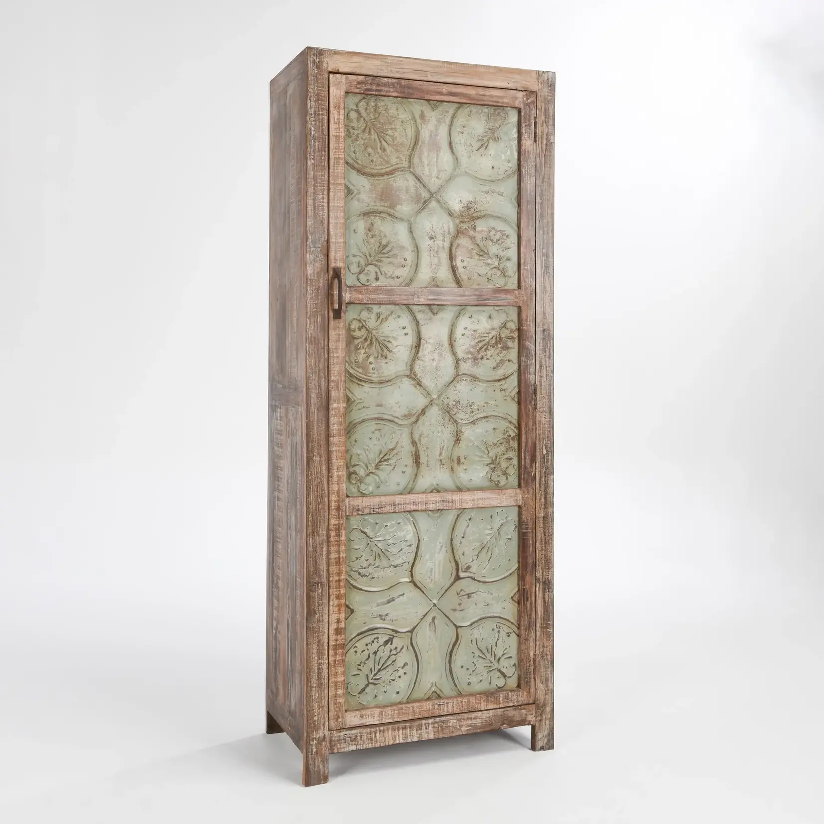 Classic Home Ogden Teal Cabinet