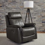 Liberty Furniture Rowland SG Power Recliner P3 Aline Coal Leather