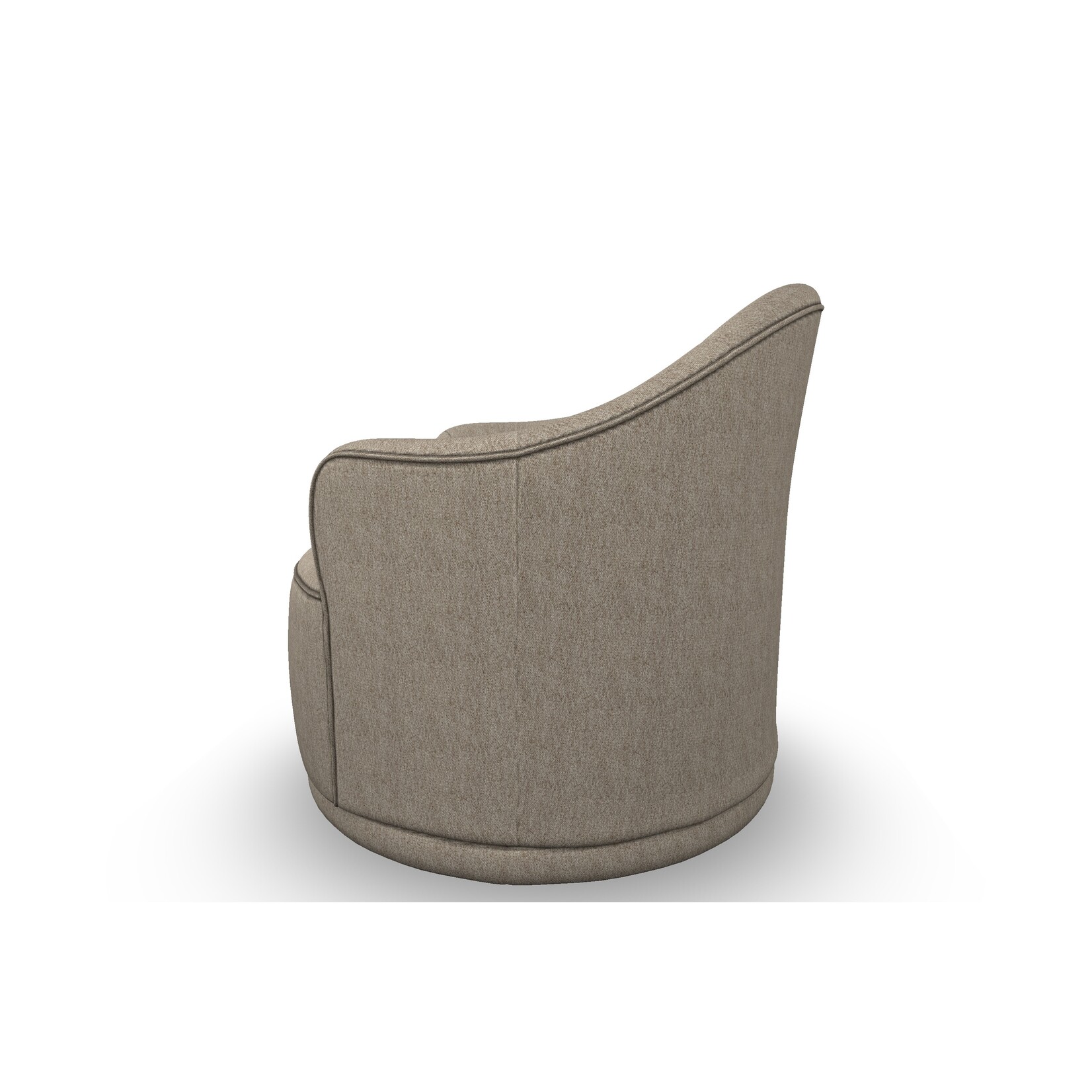 Best Chair Tina Swivel Chair Oatmeal Fabric